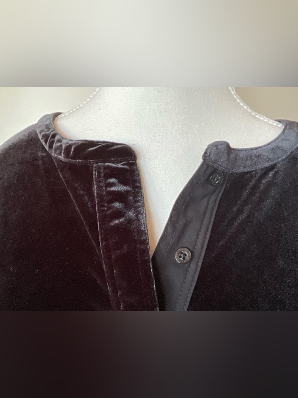 Lauren Ralph Lauren Velour Lounge Set Black XL Top L Pants Soft Stretch - Picture 2 of 13